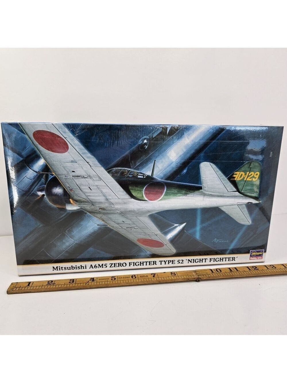 SEALED Hasegawa 1/48 Mitsubishi A6M5 Zero Fighter Type 52 Night Fighter 09543